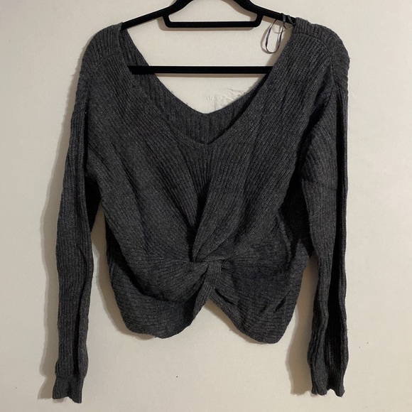 Dynamite Off The Shoulder Ribbed Sweater - Picture 2 of 2